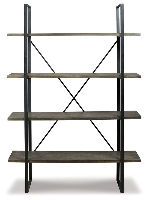 Gilesgrove - Black / Gray - Bookcase